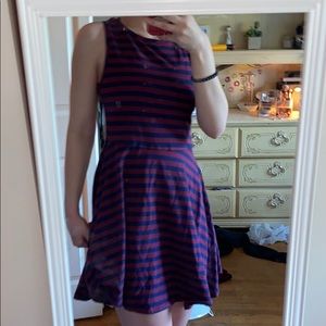 Forever 21 Striped Skater Dress